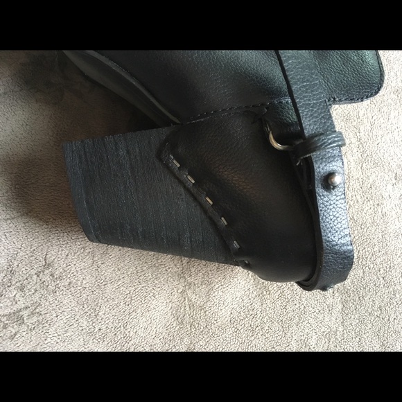 Dolce Vita Sling Back Black Booties - Picture 7 of 8